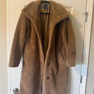 GAP Long Sherpa Coat